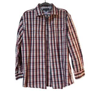 TOMMY HILFIGER Men Slim Fit - Casual Shirt Top Size 16.5 32-33